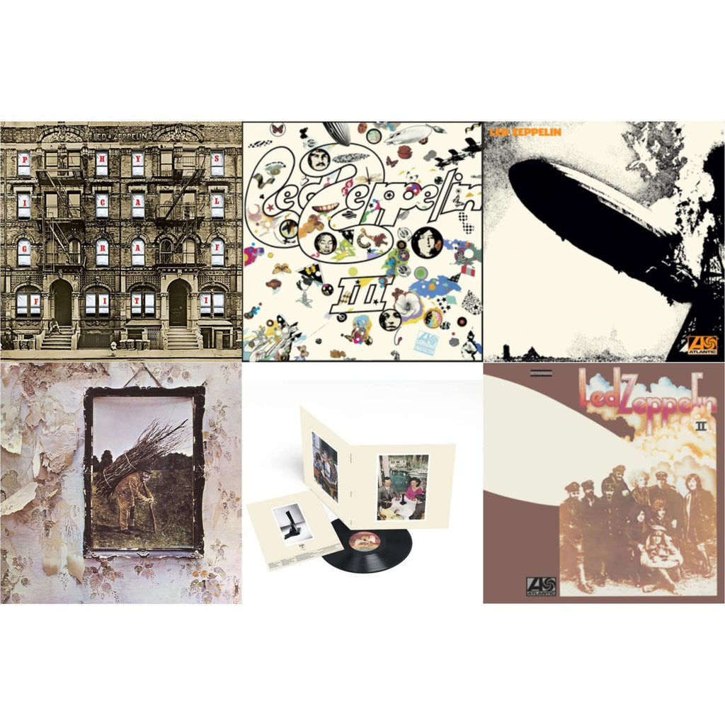 Led Zeppelin Iii (Remastered Original/180G) & Physical Graffiti (2015 Remaster) & Presence & Led Zeppelin Ii (180G/Remastered) & Led Zeppelin I (180G/Remastered) & Led Zeppelin Iv (Clear LP Vinyl/180G) (Atl75)