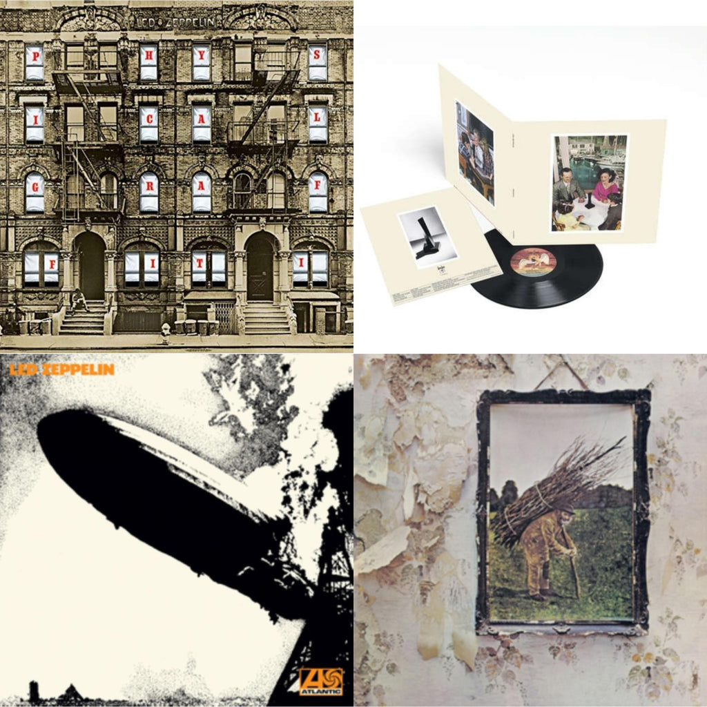 Led Zeppelin Iv & Physical Graffiti (2015 Remaster) & Presence & Led Zeppelin I (180G/Remastered)