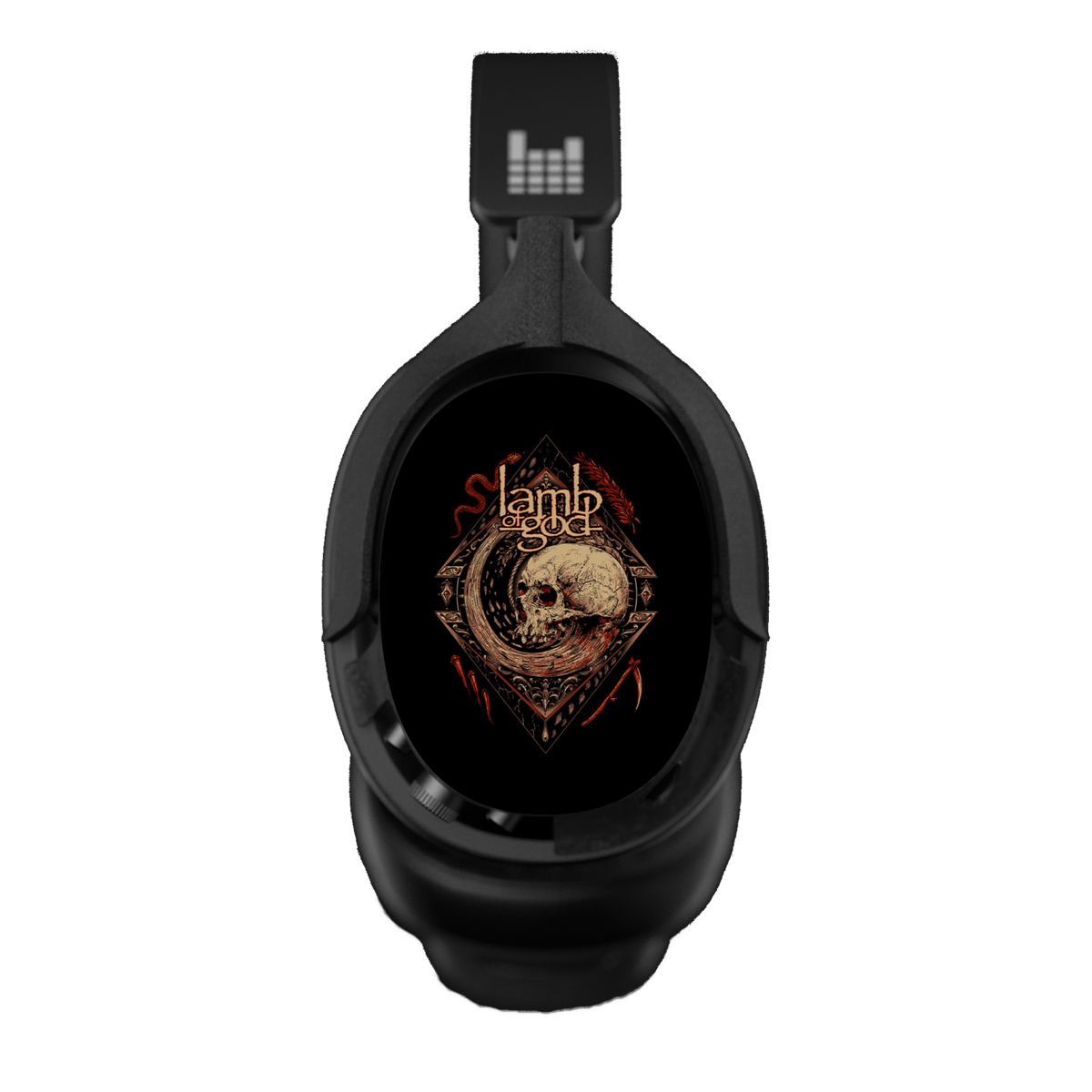 Lamb of God Mori Wheel Limited Edition HEAVYS Headphone Shells & Headphone Bundle