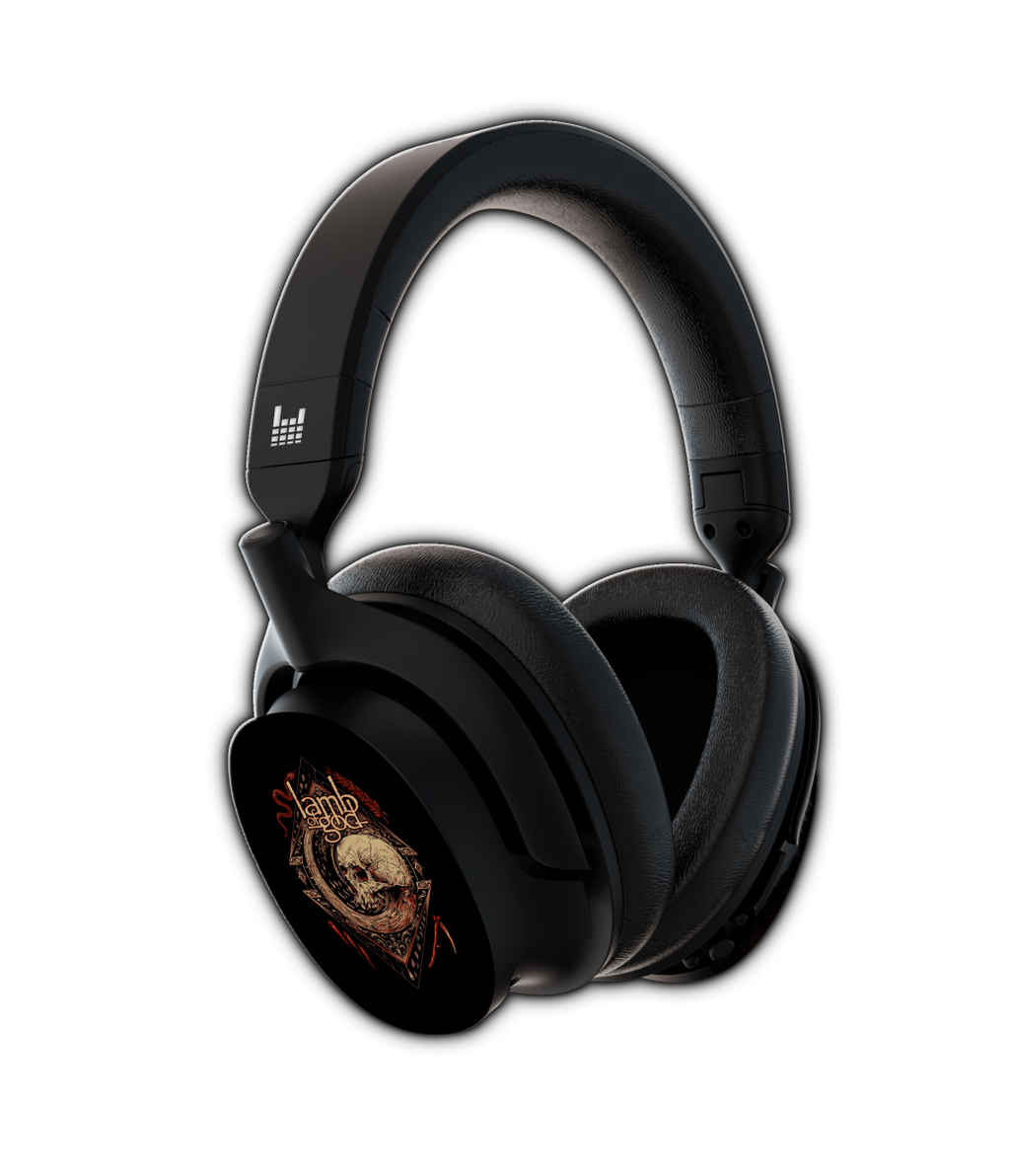 Lamb of God Mori Wheel Limited Edition HEAVYS Headphone Shells & Headphone Bundle