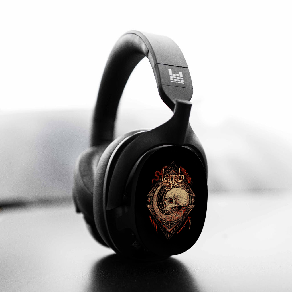 Lamb of God Mori Wheel Limited Edition HEAVYS Headphone Shells & Headphone Bundle