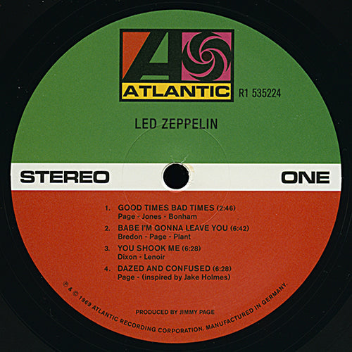 Led Zeppelin – Led Zeppelin I: Remastered Deluxe Edition (3-LP Vinyl) Vinyl Record