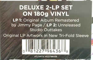 Led Zeppelin III (Deluxe Reissue) Vinyl Record