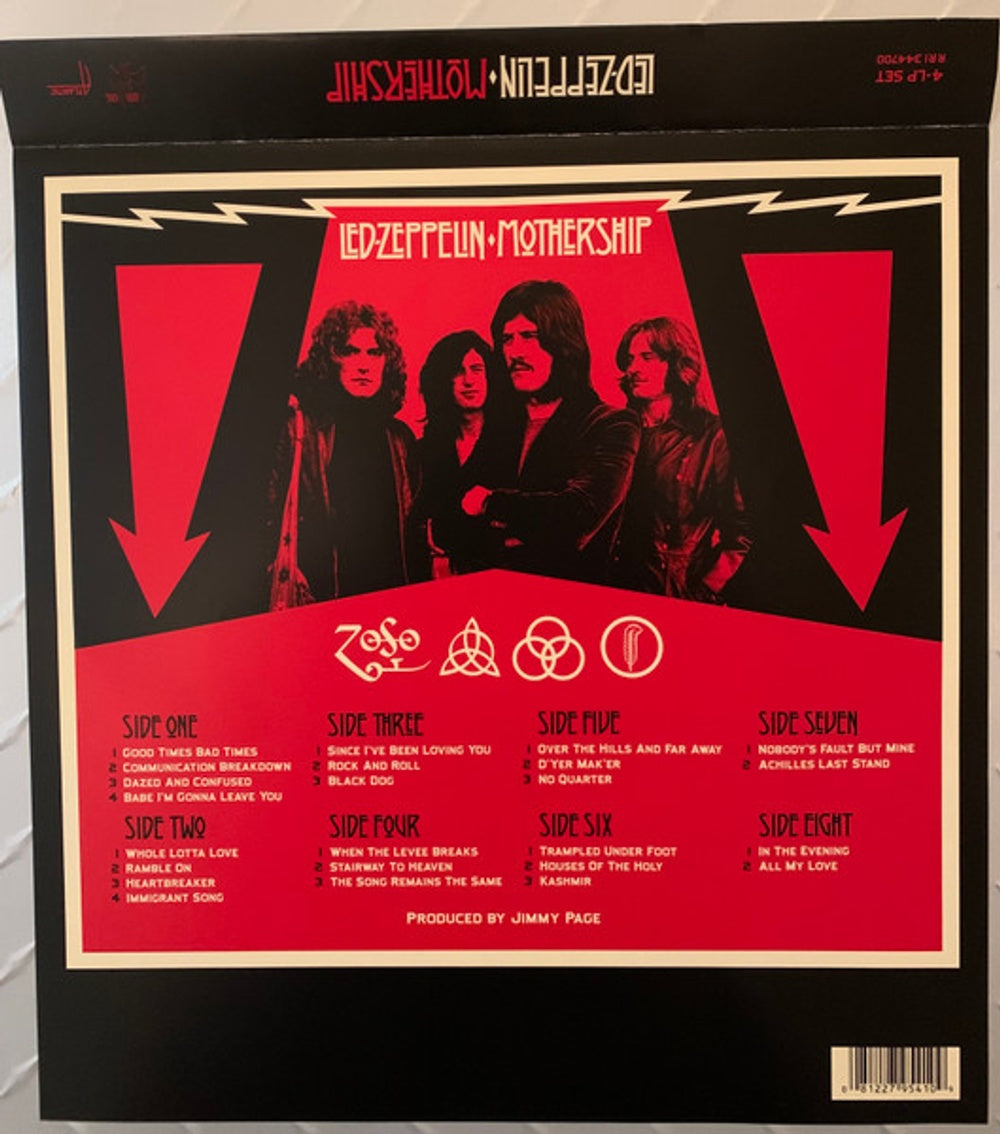 Led Zeppelin – Mothership: Remastered (4-LP Vinyl Box Set) Vinyl Record
