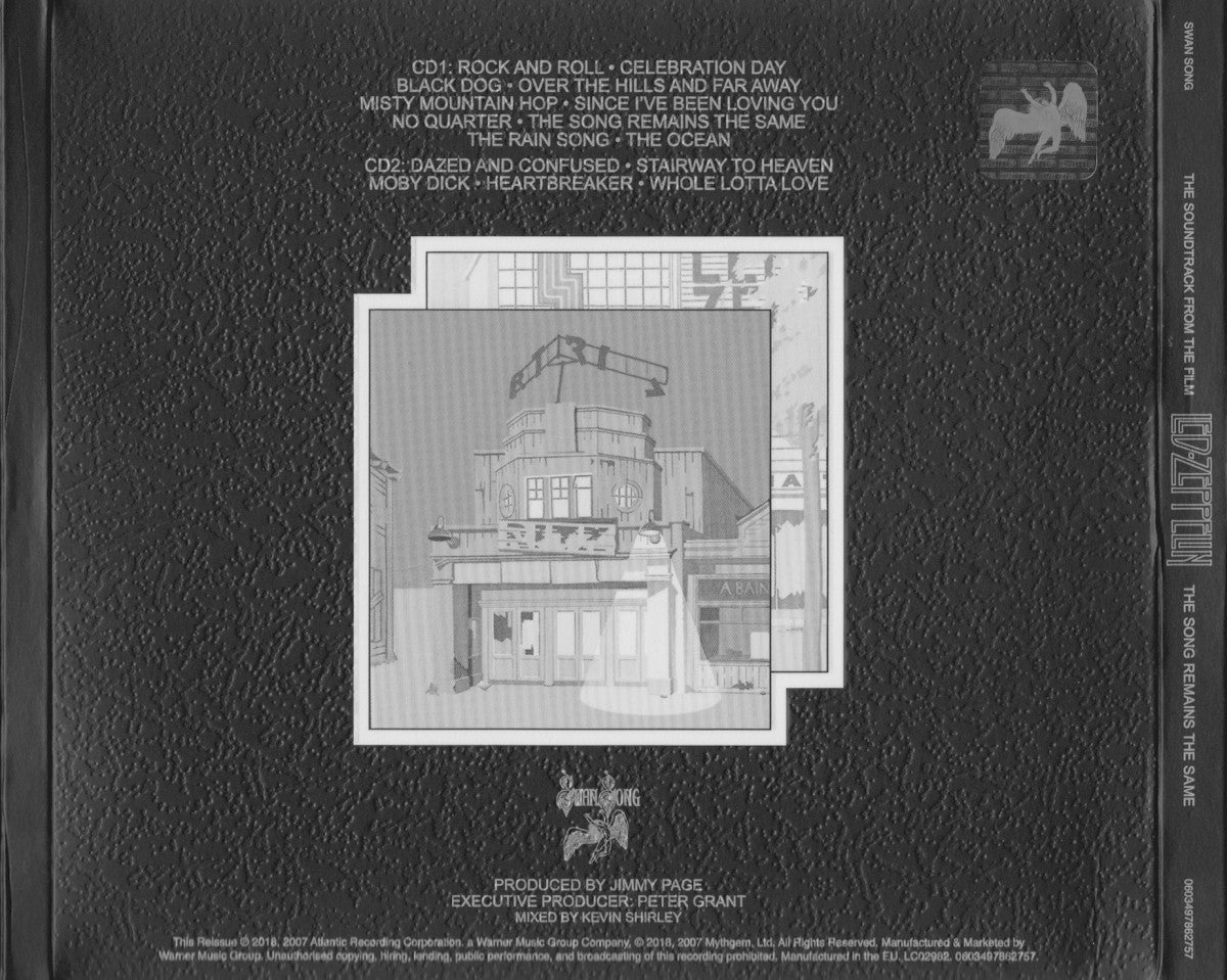 Led Zeppelin – The Song Remains The Same: Remastered (2-CD) Music CD