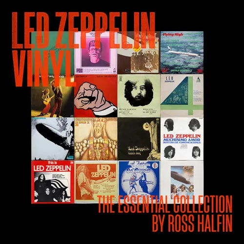 Led Zeppelin Vinyl: The Essential Collection - Hardcover Book