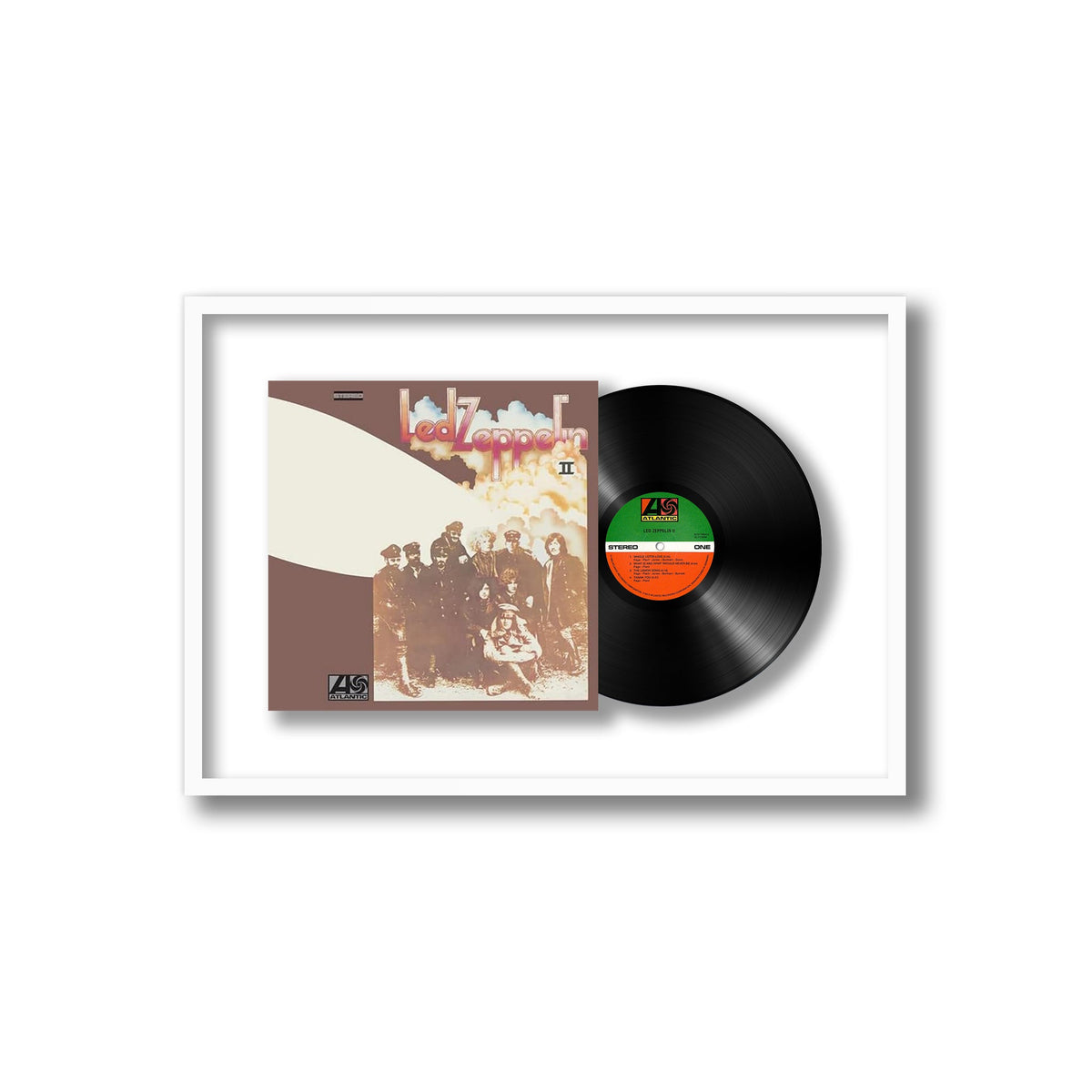 Led Zeppelin - II - Framed Vinyl Record