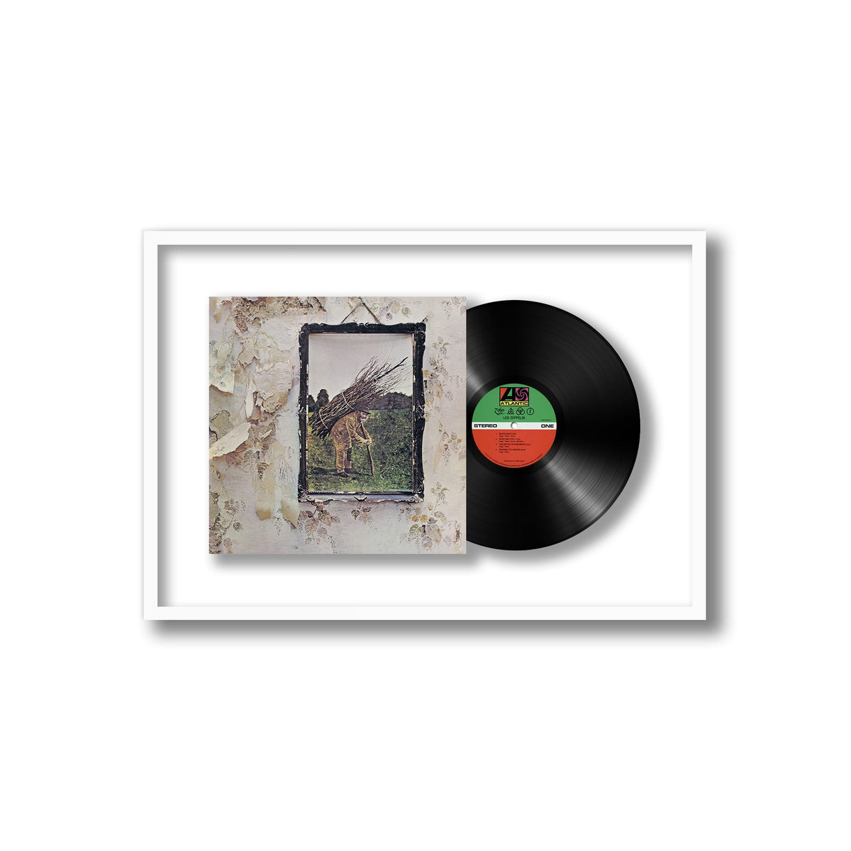 Led Zeppelin - IV - Framed Vinyl Record