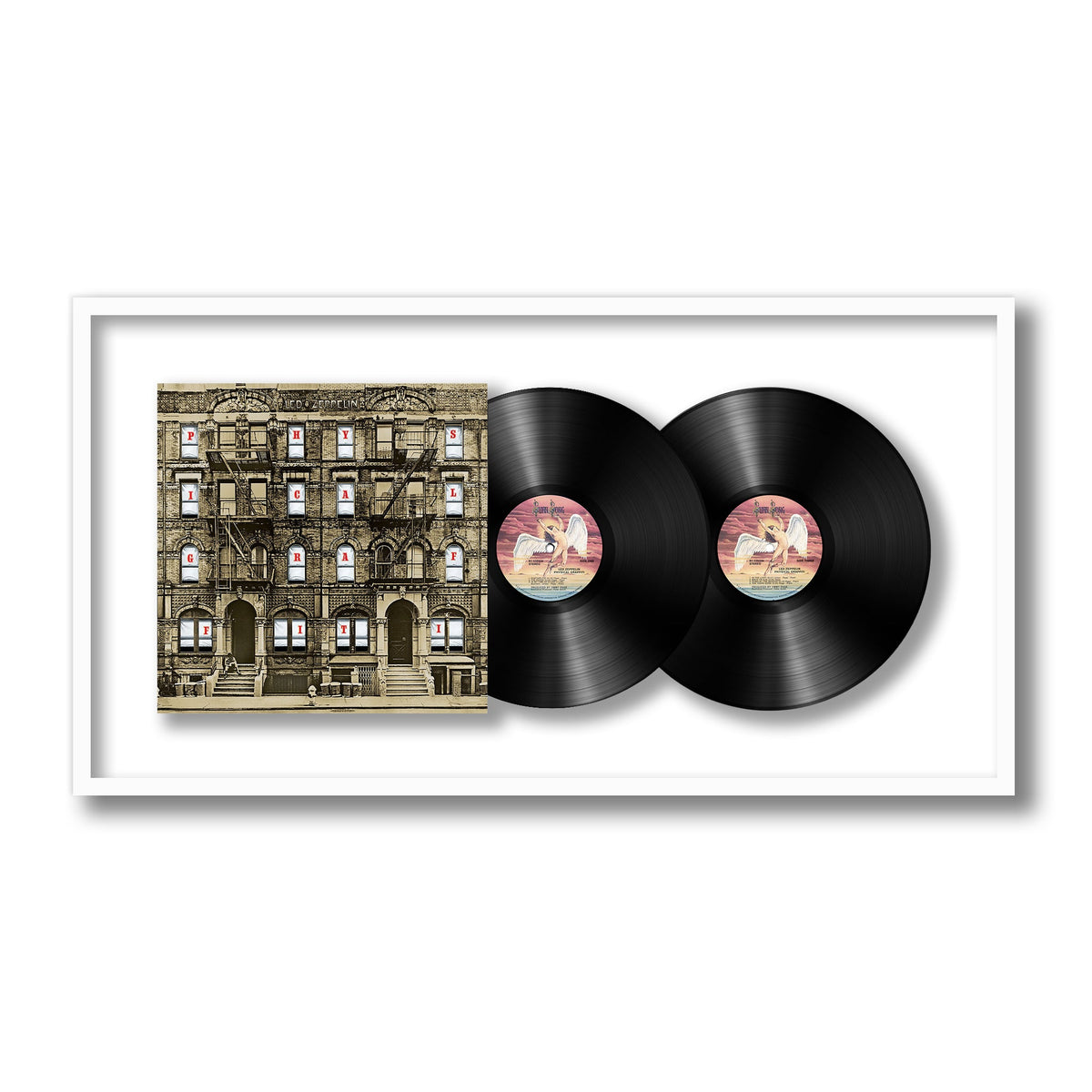 Led Zeppelin - Physical Graffiti - Framed Vinyl Record