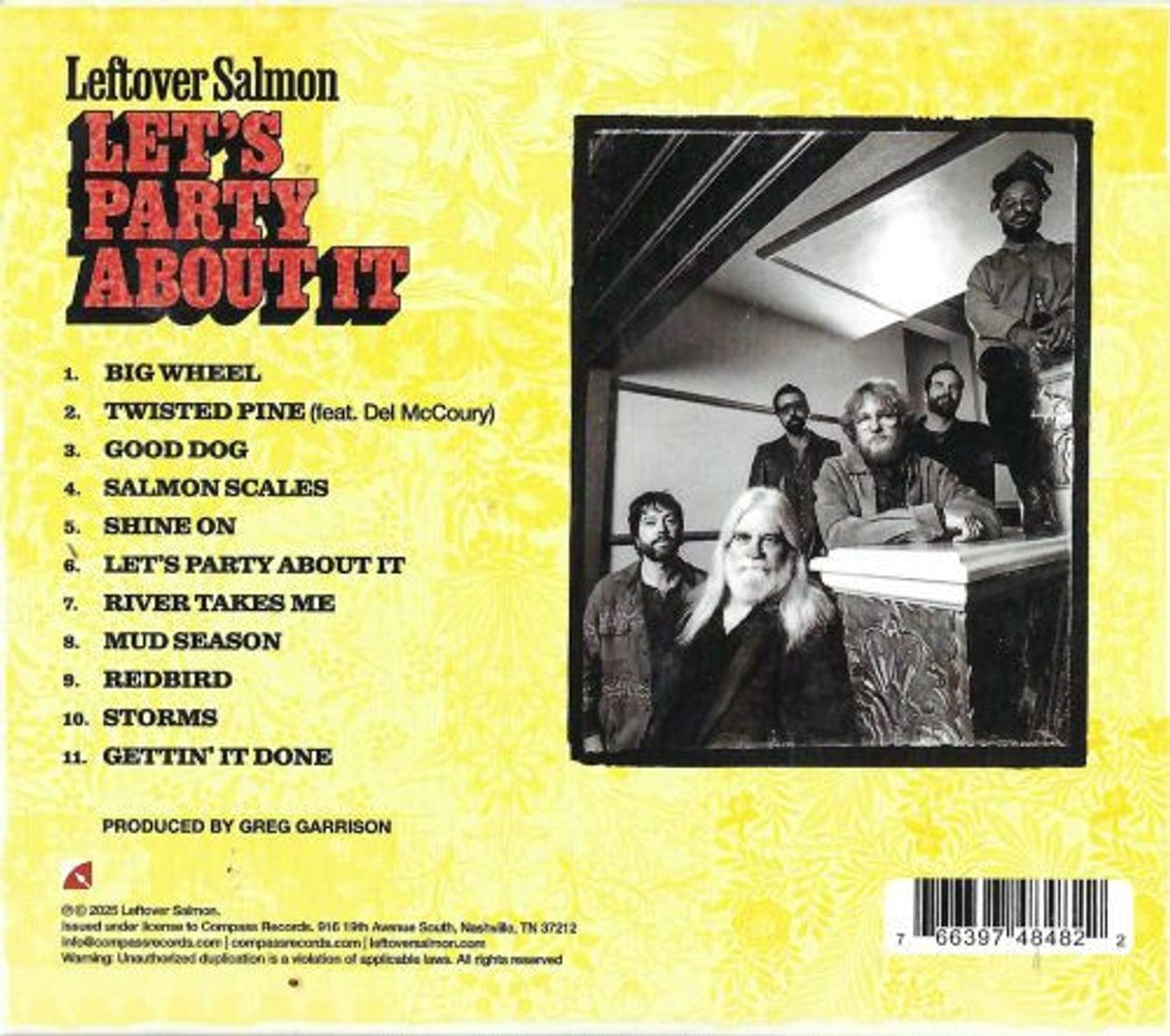 Leftover Salmon – Let's Party About It Music CD