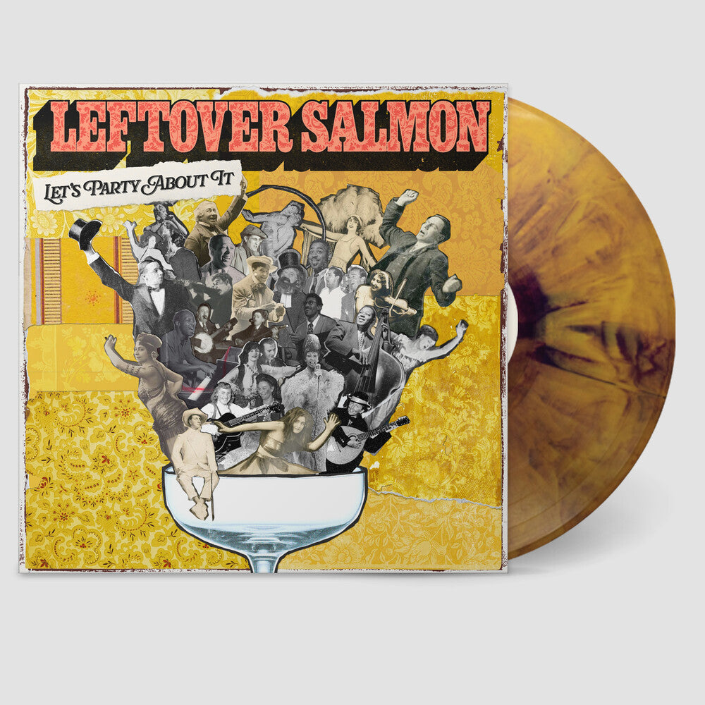 Leftover Salmon – Let's Party About It - (Deep Yellow / Purple Twisted LP Vinyl) Vinyl Record