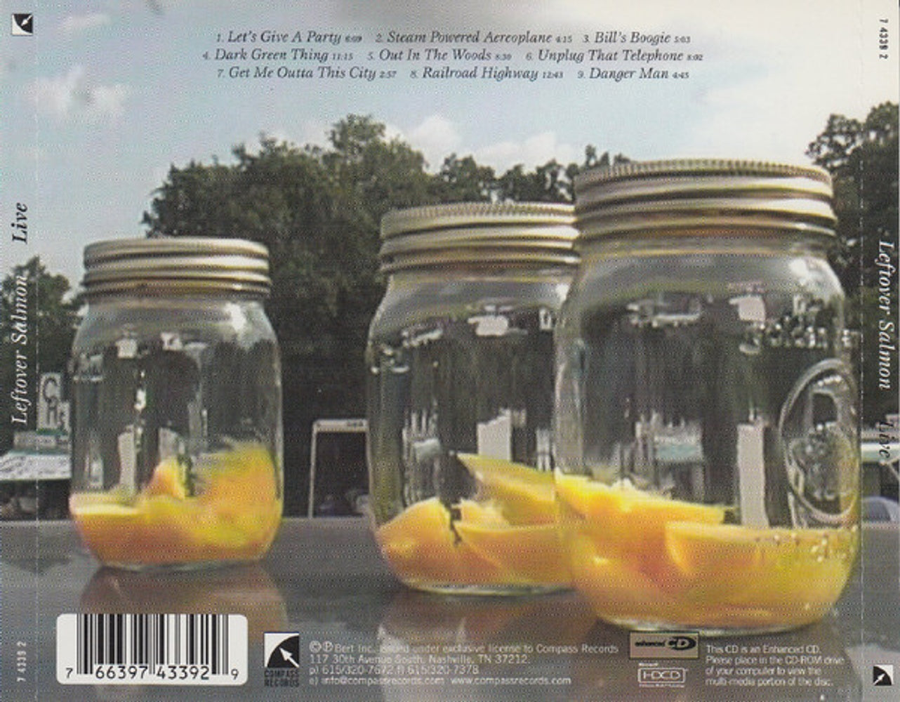 Leftover Salmon – Live Music CD