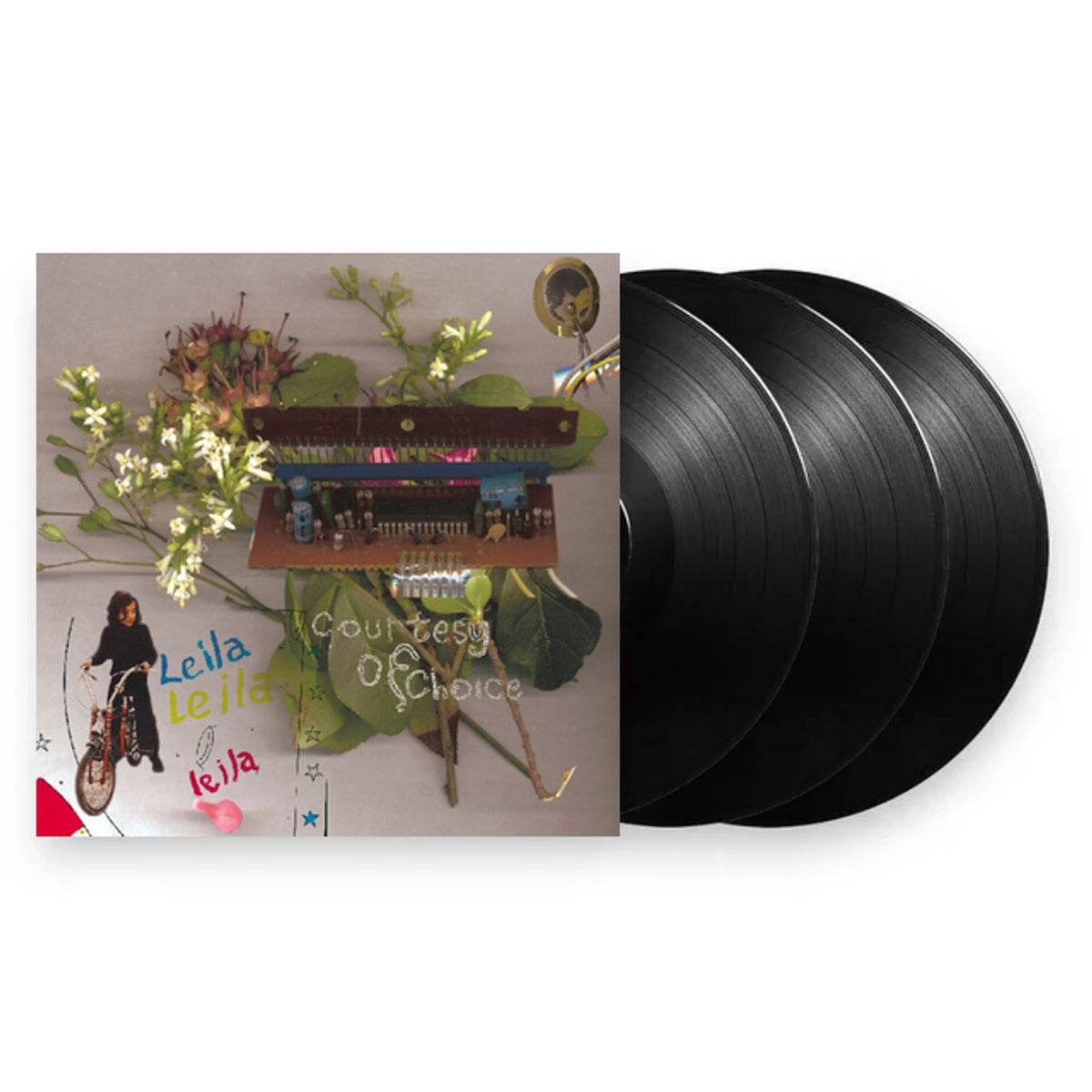 Leila – Courtest Of Choice Asides And Besides (3-LP Vinyl) Vinyl Record