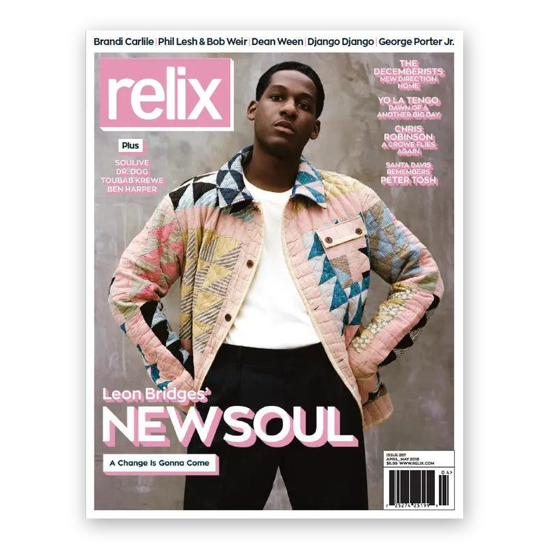 Leon Bridges - April/May 2018 Relix Issue Magazine