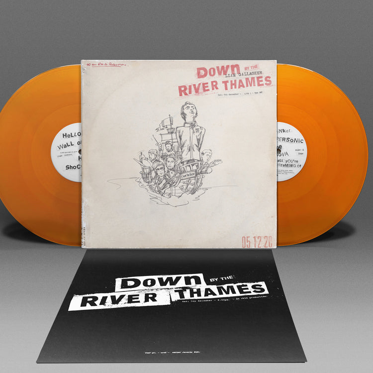 Liam Gallagher Down By The River Thames (2LP Orange Vinyl) Vinyl Record