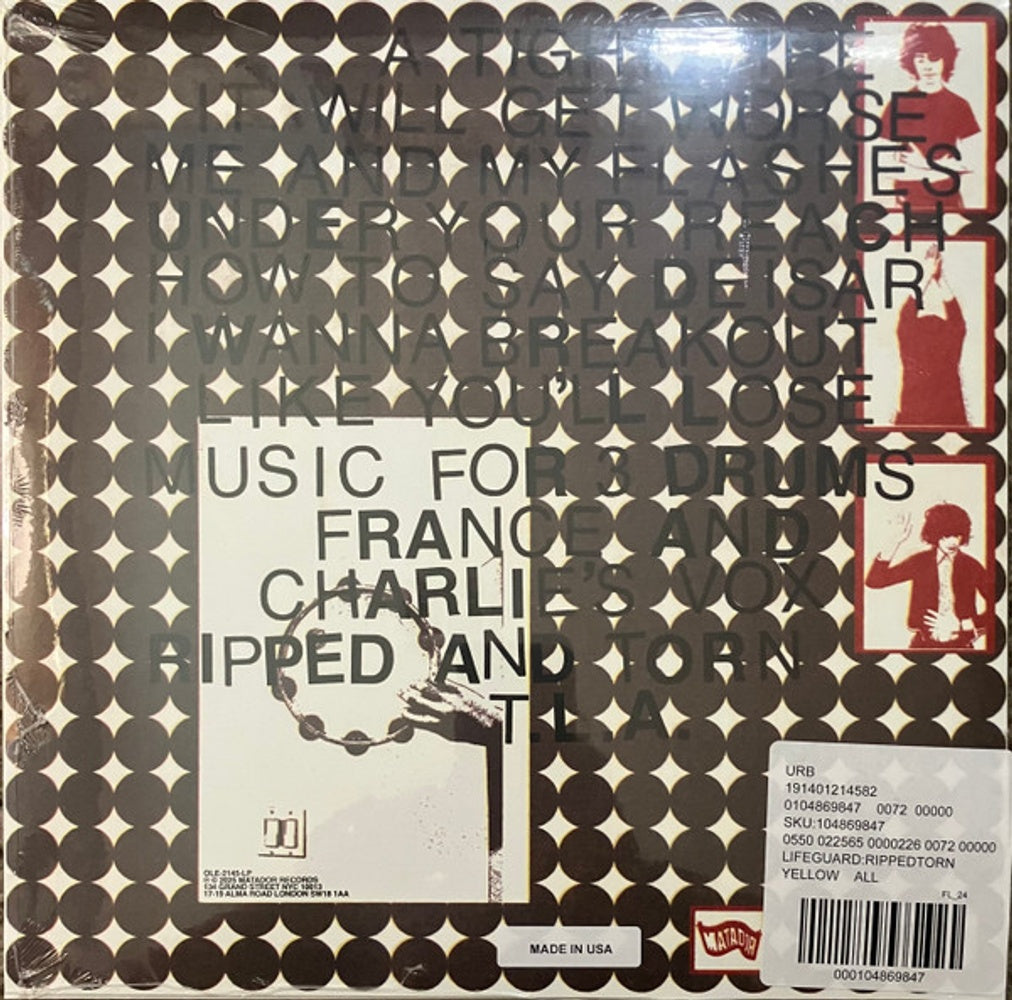 Lifeguard – Ripped And Torn (LP White Vinyl) Vinyl Record