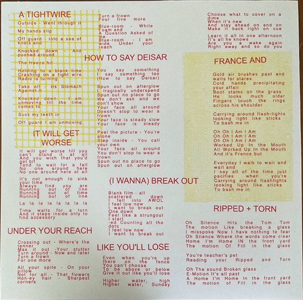 Lifeguard – Ripped And Torn (LP White Vinyl) Vinyl Record