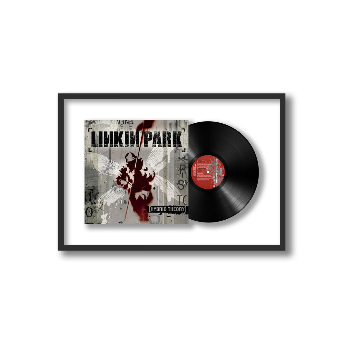 Linkin Park - Hybrid Theory - Framed Vinyl Record