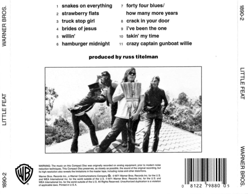 Little Feat – Little Feat Music CD