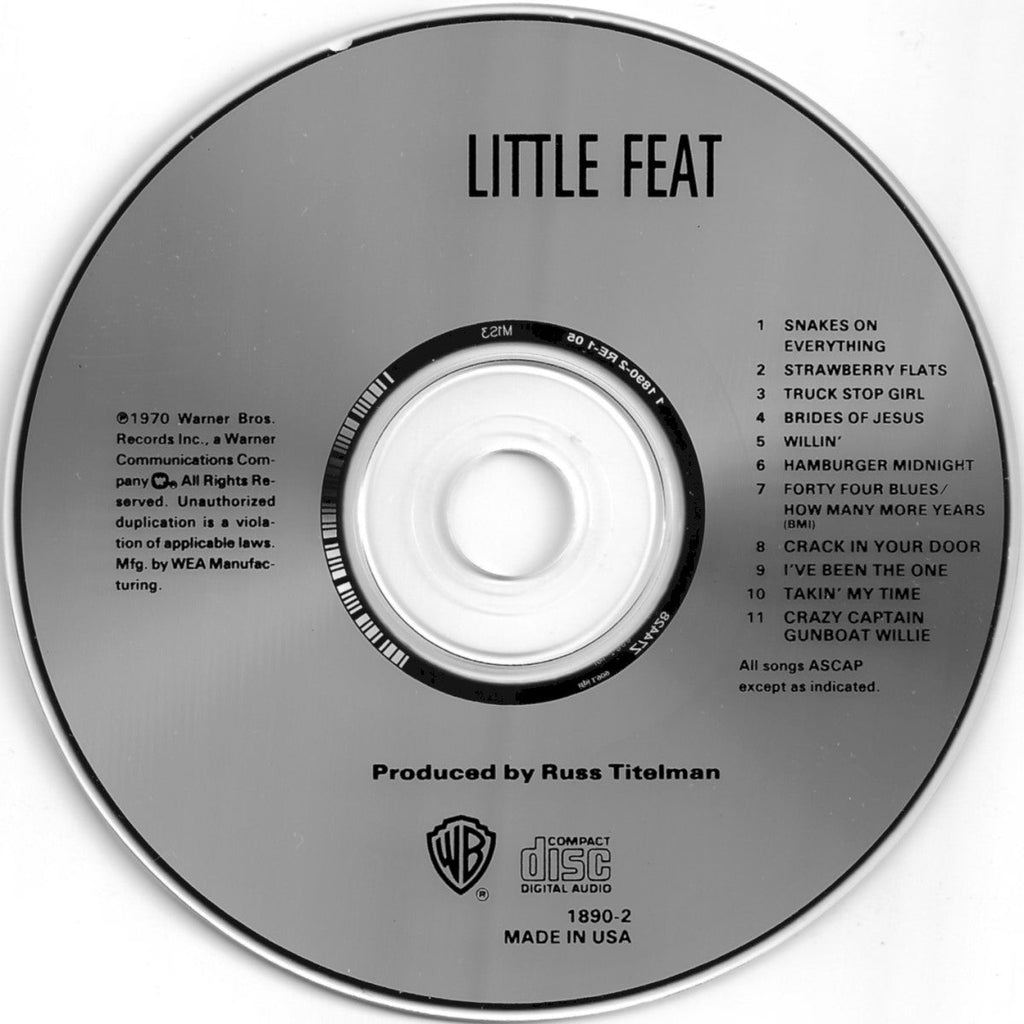 Little Feat – Little Feat Music CD