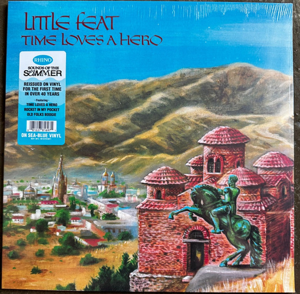 Little Feat – Time Loves A Hero (Blue LP Vinyl) Vinyl Record