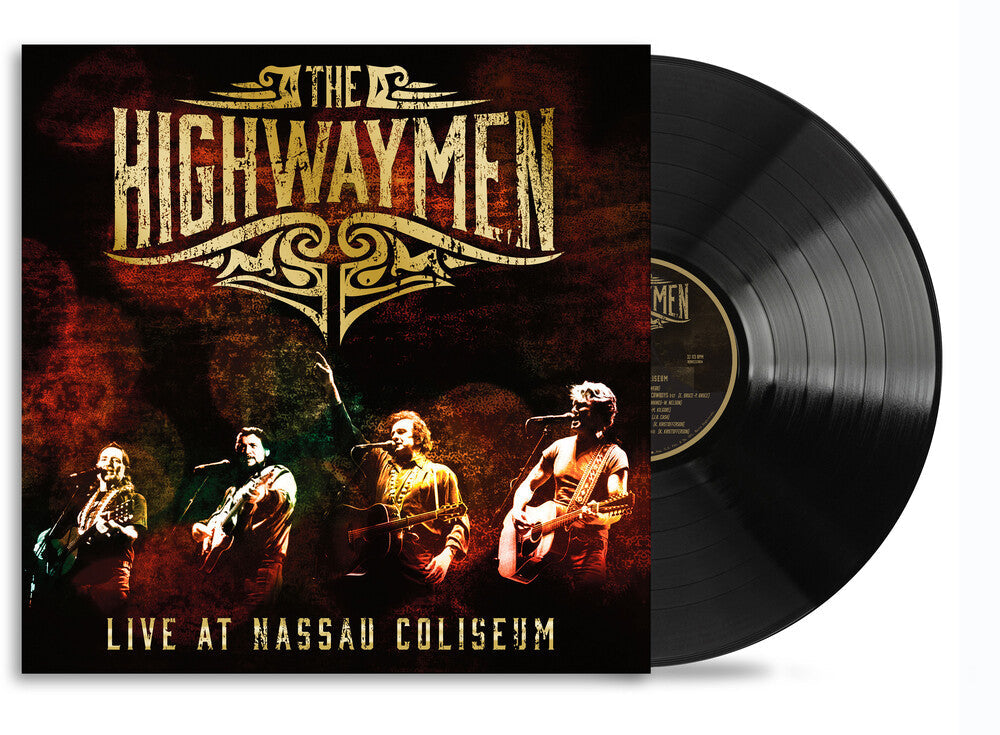 The Highwaymen- Live At Nassau Coliseum (LP Vinyl) Vinyl Record