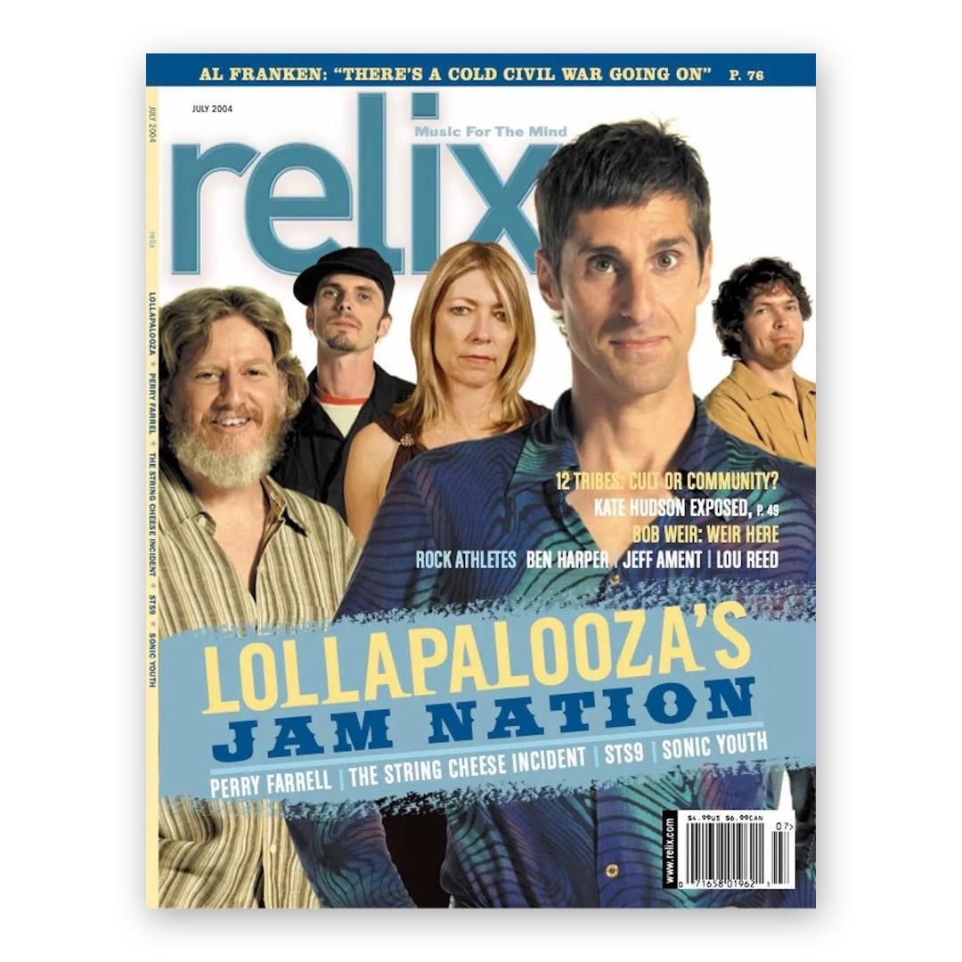 Lollapalooza - July 2004 Relix Issue Magazine