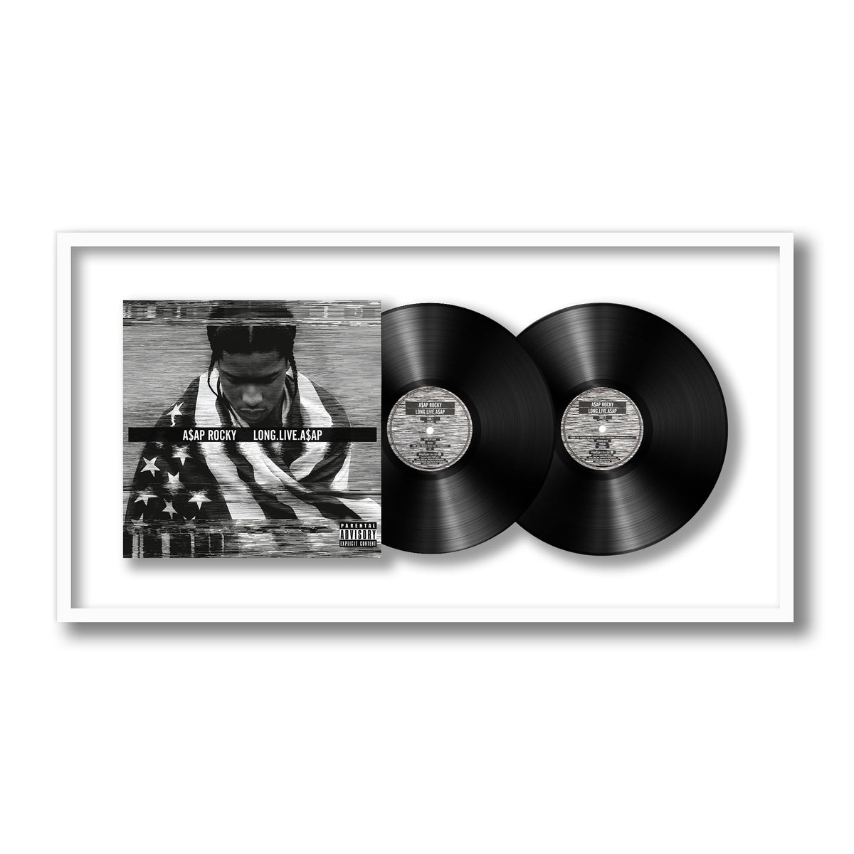 A$AP Rocky - Long.Live.A$AP - Framed Vinyl Record