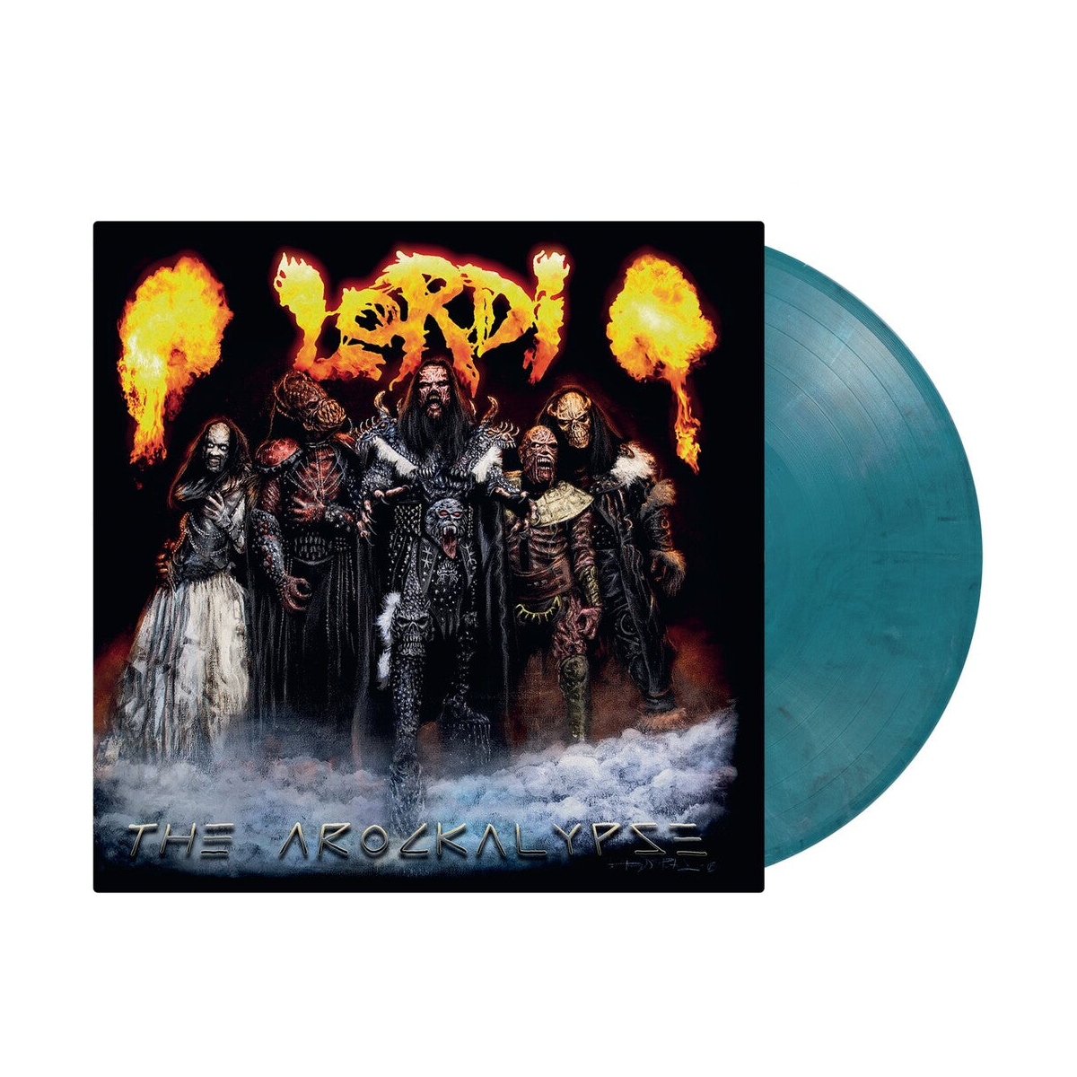Lordi – Arockalypse (Blk, Blue, Colored, Limited Edition, 180 Gram, Wht LP Vinyl) Vinyl Record