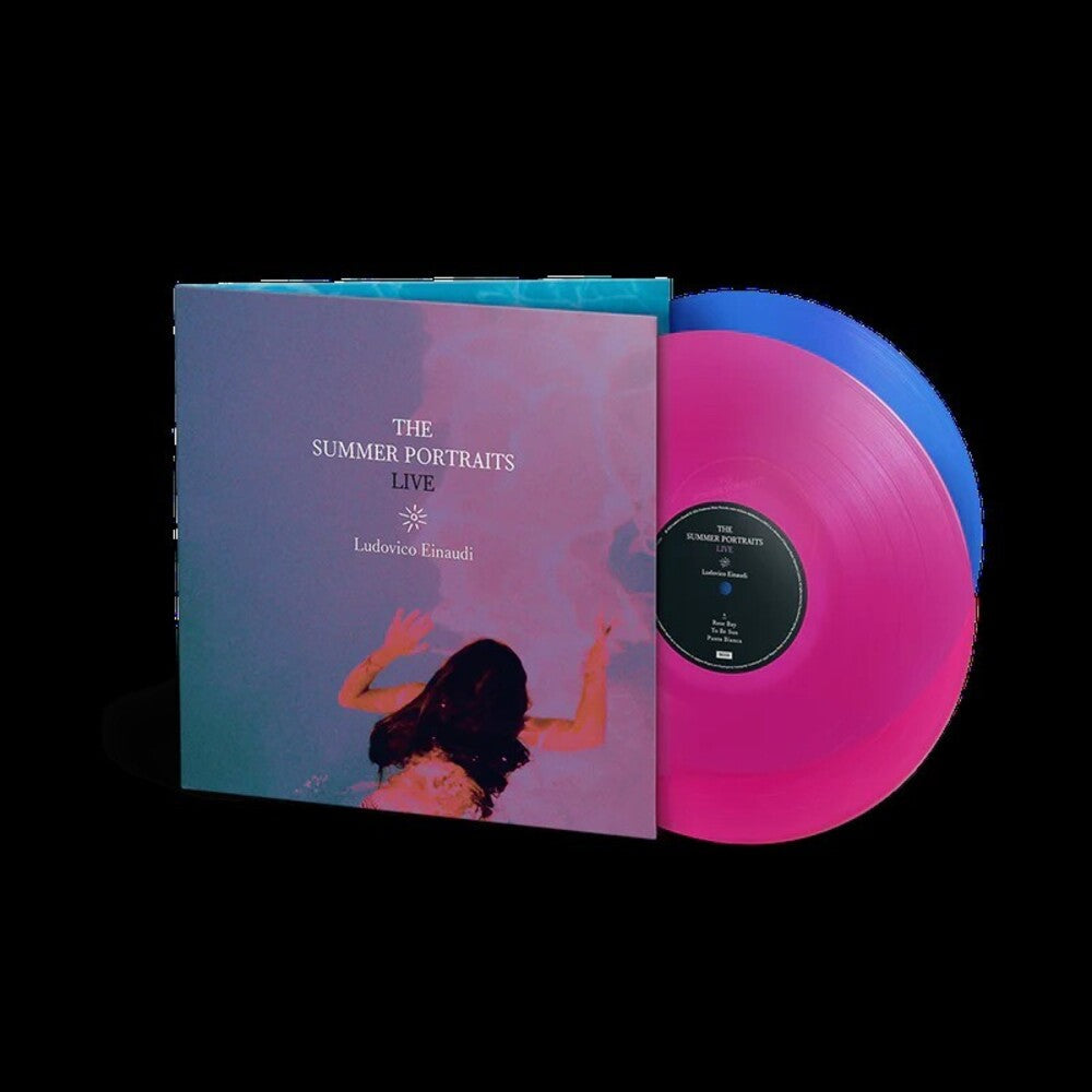 Ludovico Einaudi – The Summer Portraits: Live (Transparent Blue/Transparent Pink 2-LP Vinyl)