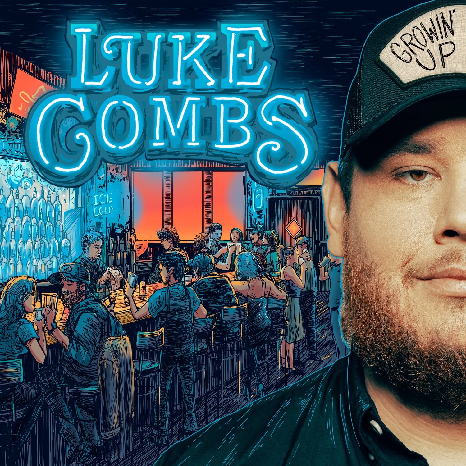Luke Combs Growin' Up Vinyl Record