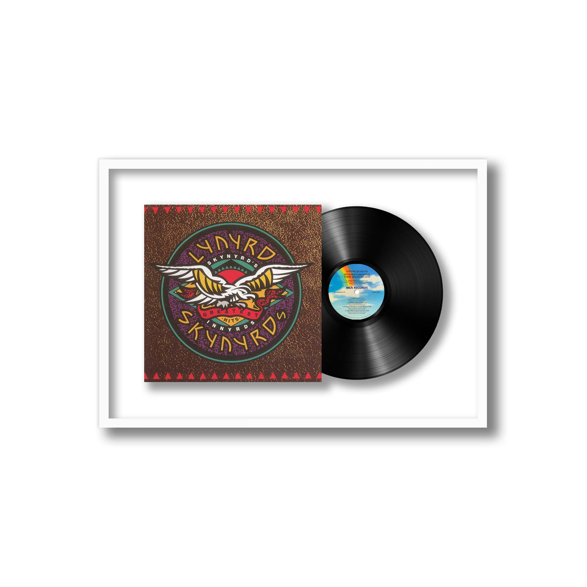 Lynyrd Skynyrd - Skynyrds Innyrds: Their Greatest Hits - Framed Vinyl Record