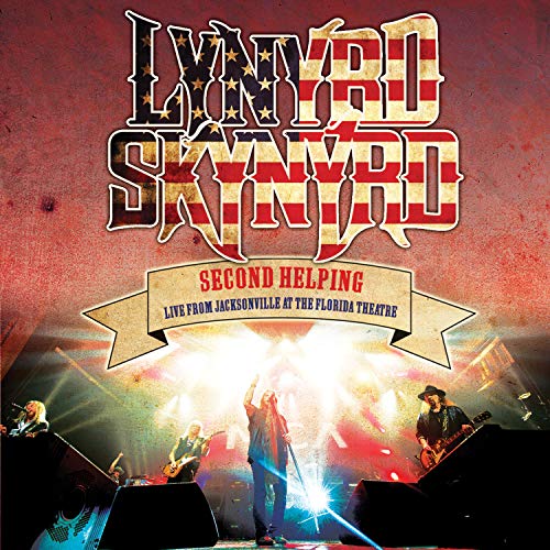 Lynyrd Skynyrd Second Helping - Live From Jacksonville At The Florida Theatre [Red & White Splatter LP] Limited Edition Vinyl Record