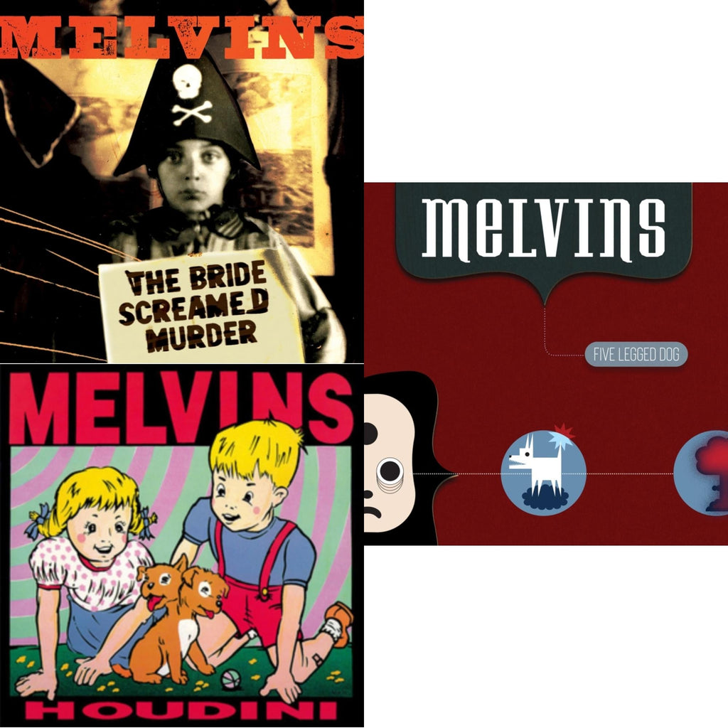 Bride Screamed Murder (Apple Red LP Vinyl) & Five Legged Dog (4LP/Multi-Color Vinyl) & Houdini (180G/Gatefold Sleeve)