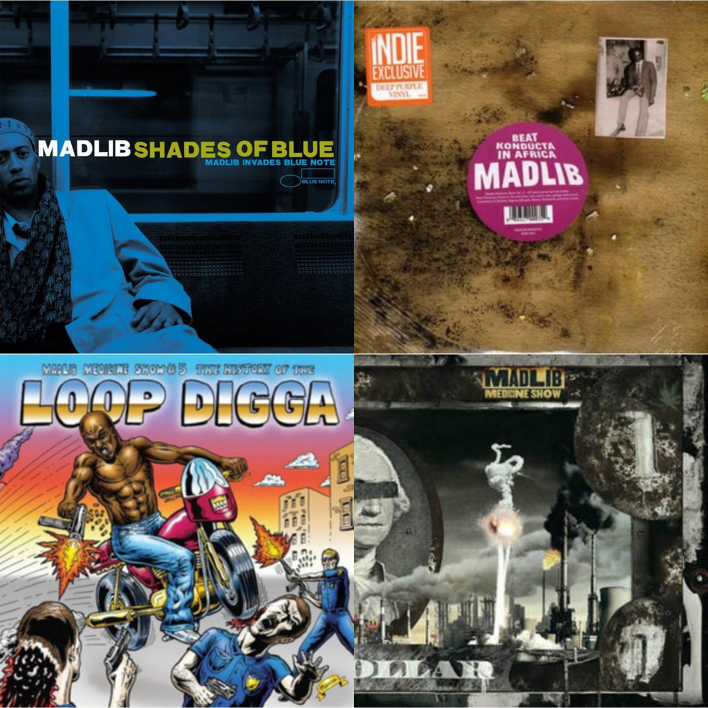 Shades Of Blue (Blue Note Classic Vinyl Series) (2LP) & Medicine Show #3 - Beat Konducta In Africa (2LP/Deep Purple Vinyl) (I) & Medicine Show No. 5 - History Of The Loop Digga: 1990-2000 (2LP/Sky Blue Vinyl) (I) & Before The Verdict (Gold Vinyl/2LP)