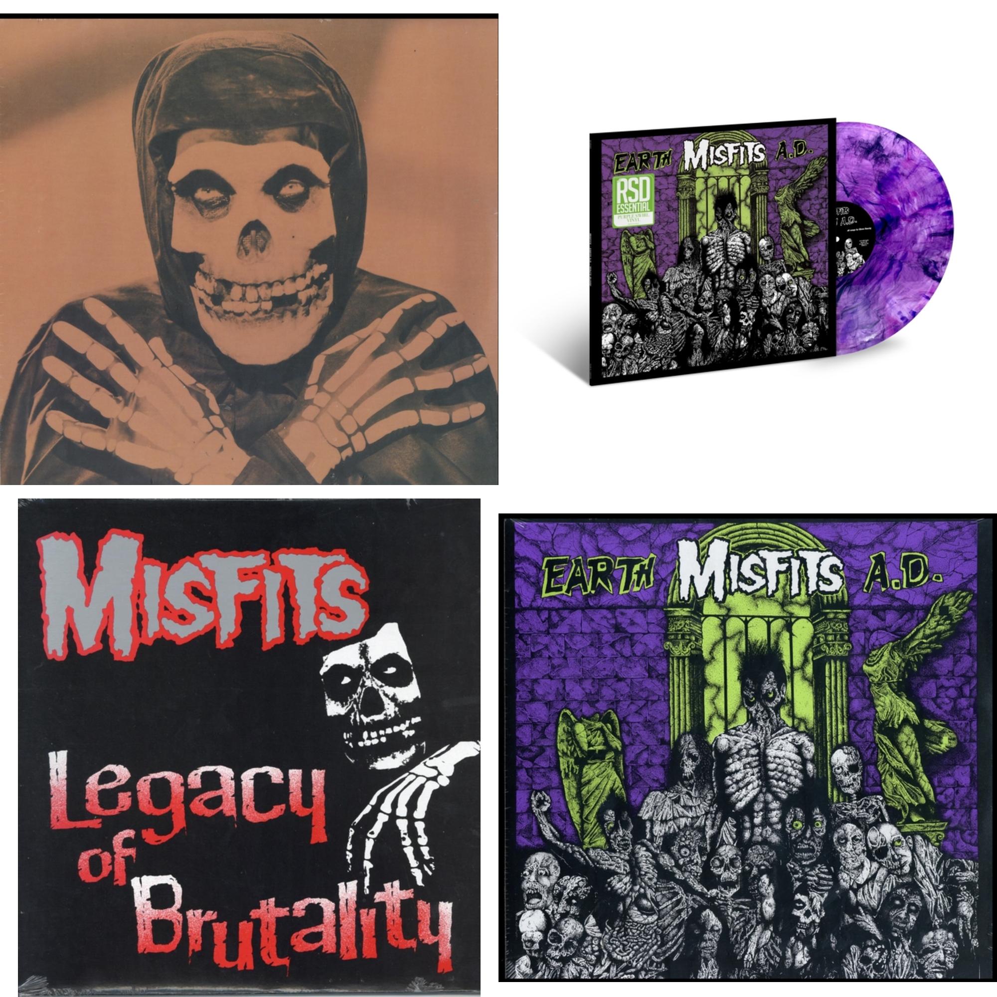 Misfits - Collection Vol.2 & Earth A.D. / Wolfs Blood (Purple Swirl LP Vinyl) (Rsd Essential) & Legacy Of Brutality & Earth A.D. & Collection