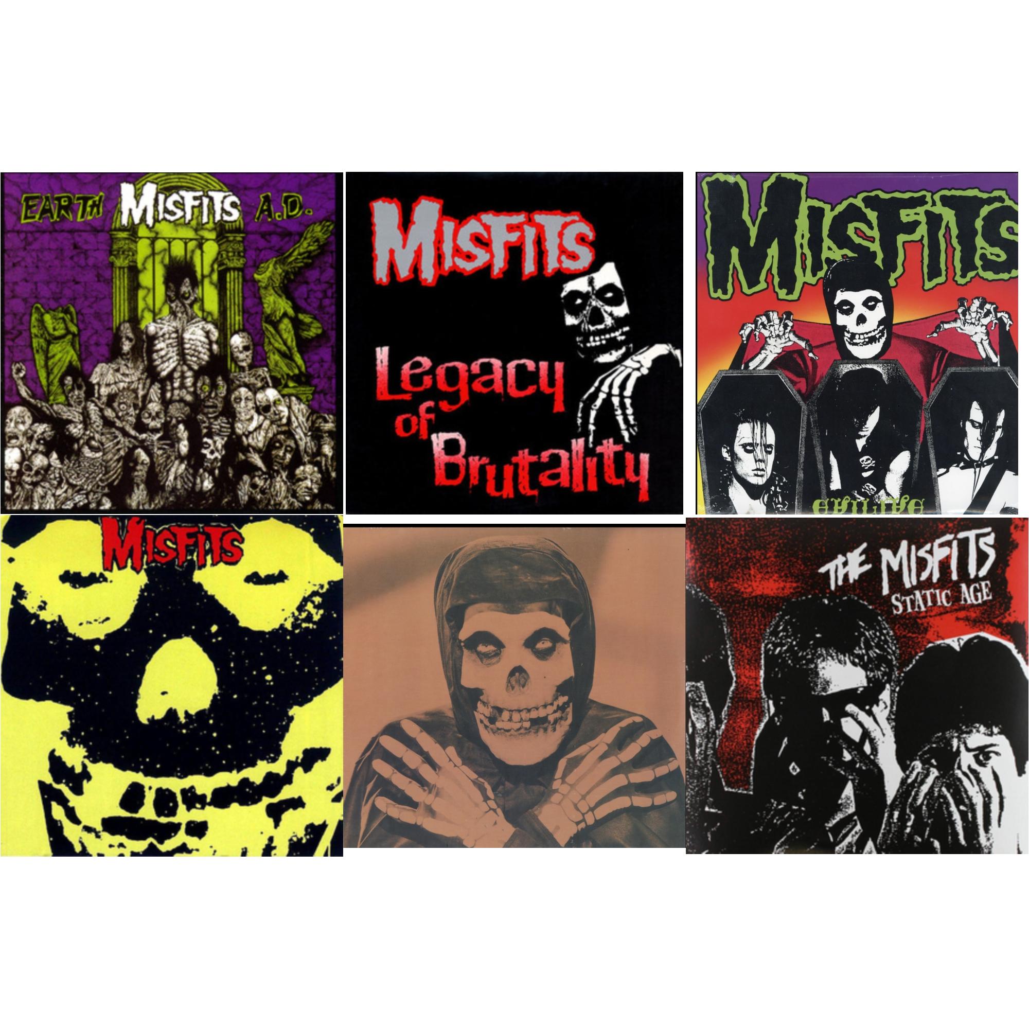 Earth A.D. & Legacy Of Brutality & Evilive & Collection & Collection Vol.2 & Static Age
