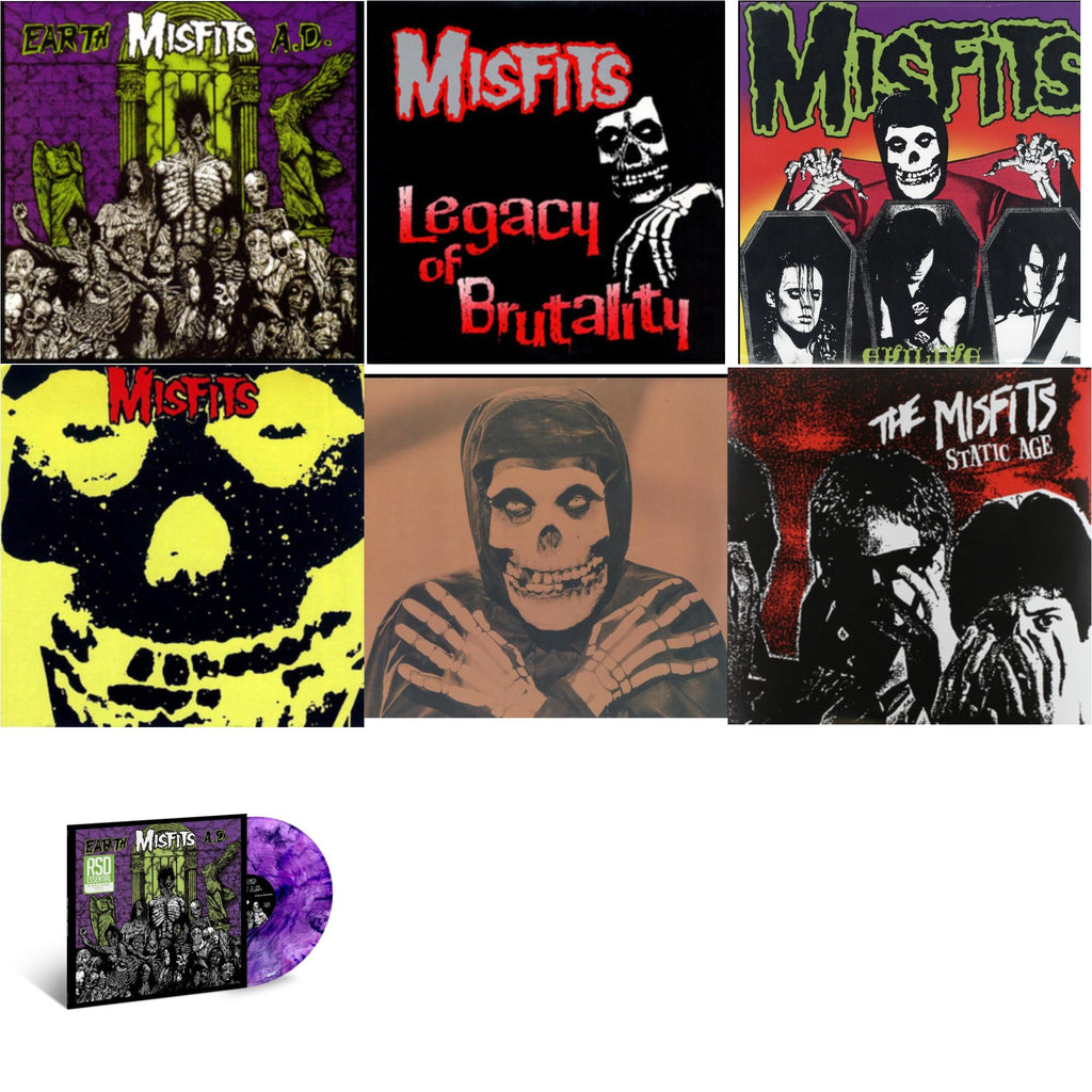 Earth A.D. & Legacy Of Brutality & Evilive & Collection & Collection Vol.2 & Static Age & Earth A.D. / Wolfs Blood (Purple Swirl LP Vinyl) (Rsd Essential)