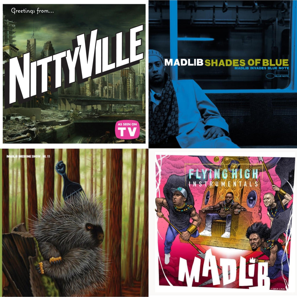 Shades Of Blue (Blue Note Classic Vinyl Series) (2LP) & Flying High Instrumentals & Channel 85 Presents Nittyville: Season 1 & Low Budget High Fi Music (Color LP Vinyl)