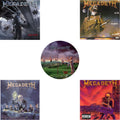 Megadeth - Dystopia & Rust In Peace & Youthanasia (Picture Disc) & So Far So Good So What & Peace Sells But Who's Buying - LP Vinyl Bundle