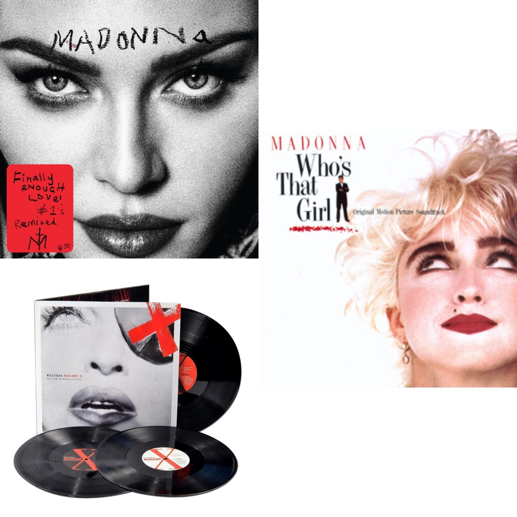 Madame X (Live) (3LP) & Finally Enough Love (2LP) & Who's That Girl Ost (Back 2 The 80S) (I)