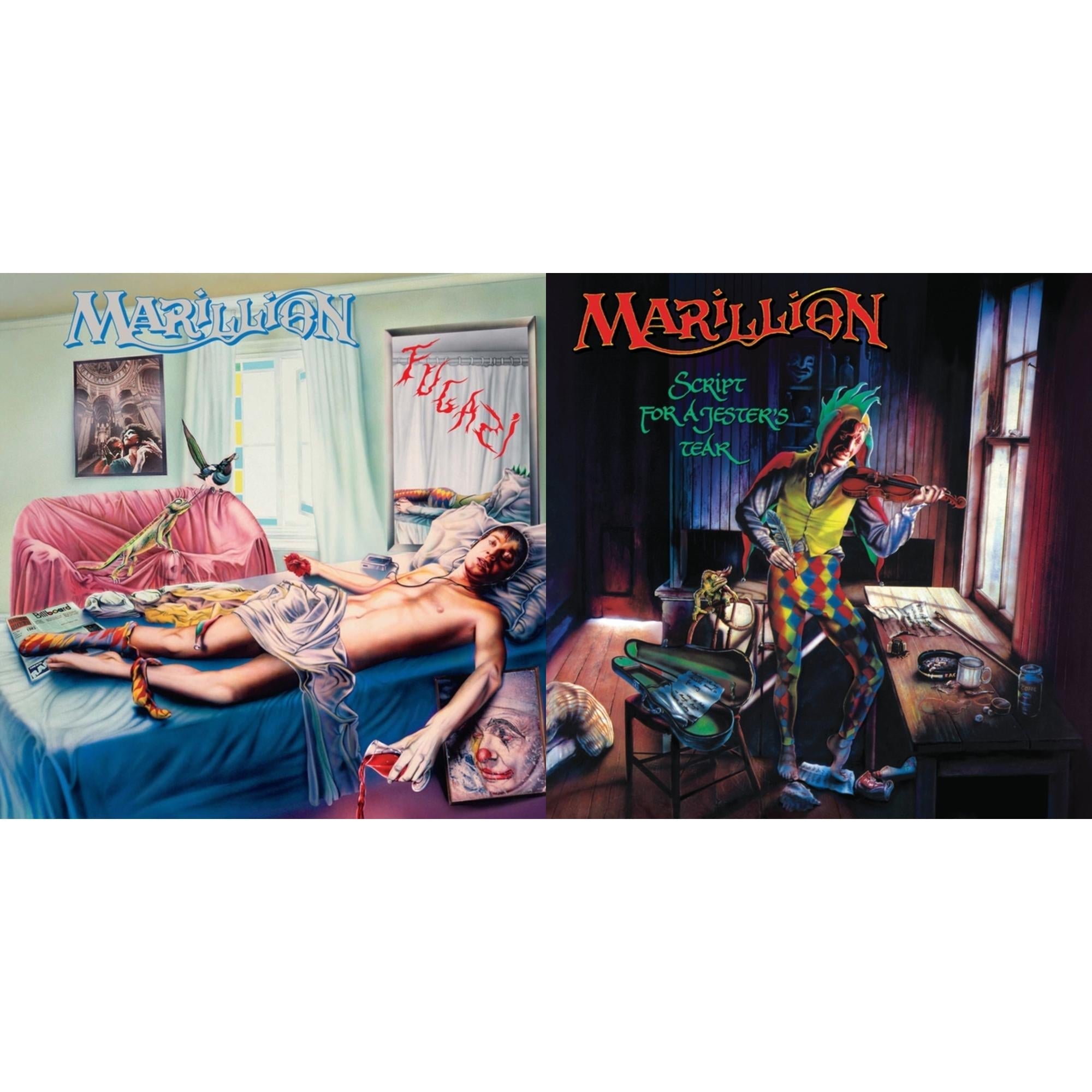 Marillion - Fugazi (Deluxe Edition/4LP) & Script For A Jester's Tear (2020 Stereo Remix)