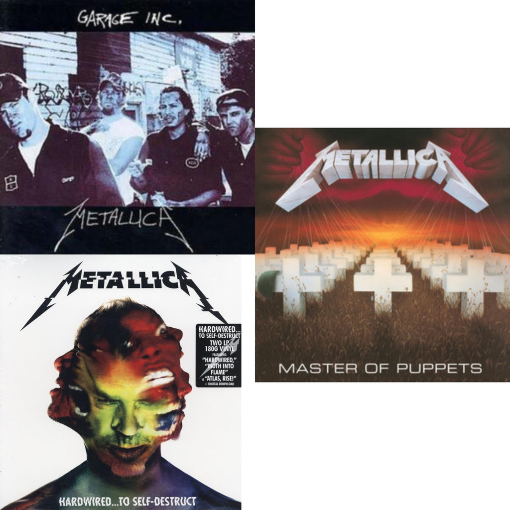 Garage Inc. & Master Of Puppets (Remastered) & Hardwired To Self-Destruct (2LP/180G/Dl Card)