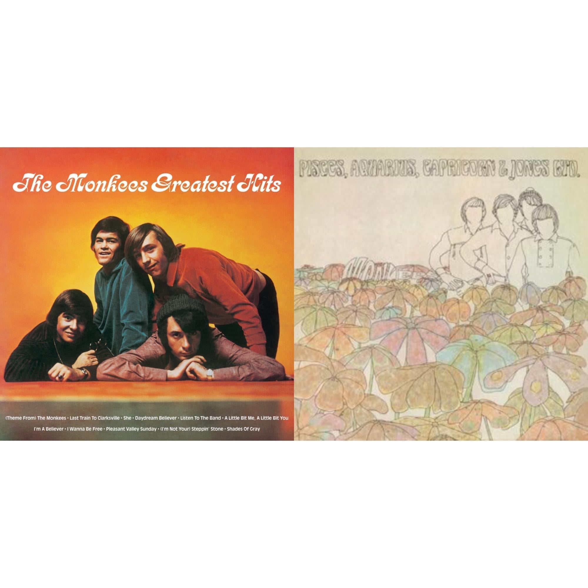 Greatest Hits (Yellow LP Vinyl) (Rocktober) & Pisces, Aquarius, Capricorn & Jones Ltd. (Violet LP Vinyl/Limited Anniversary Edition)