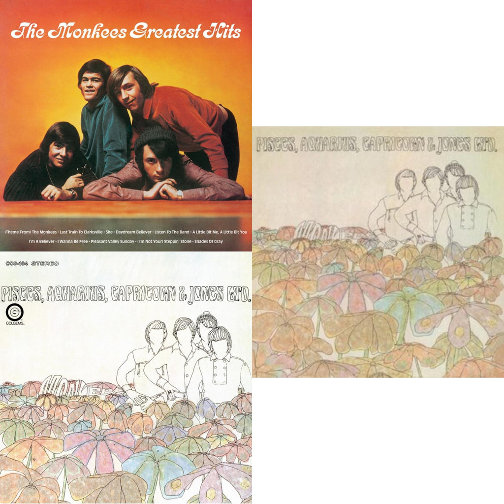 Greatest Hits (Yellow LP Vinyl) (Rocktober) & Pisces, Aquarius, Capricorn & Jones Ltd. (Syeor) & Pisces, Aquarius, Capricorn & Jones Ltd. (Violet LP Vinyl/Limited Anniversary Edition)