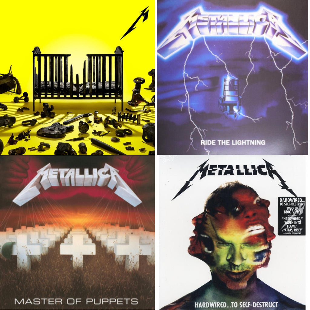 72 Seasons (2LP) & Ride The Lightning (180G) & Master Of Puppets (Remastered) & Hardwired To Self-Destruct (2LP/180G/Dl Card)