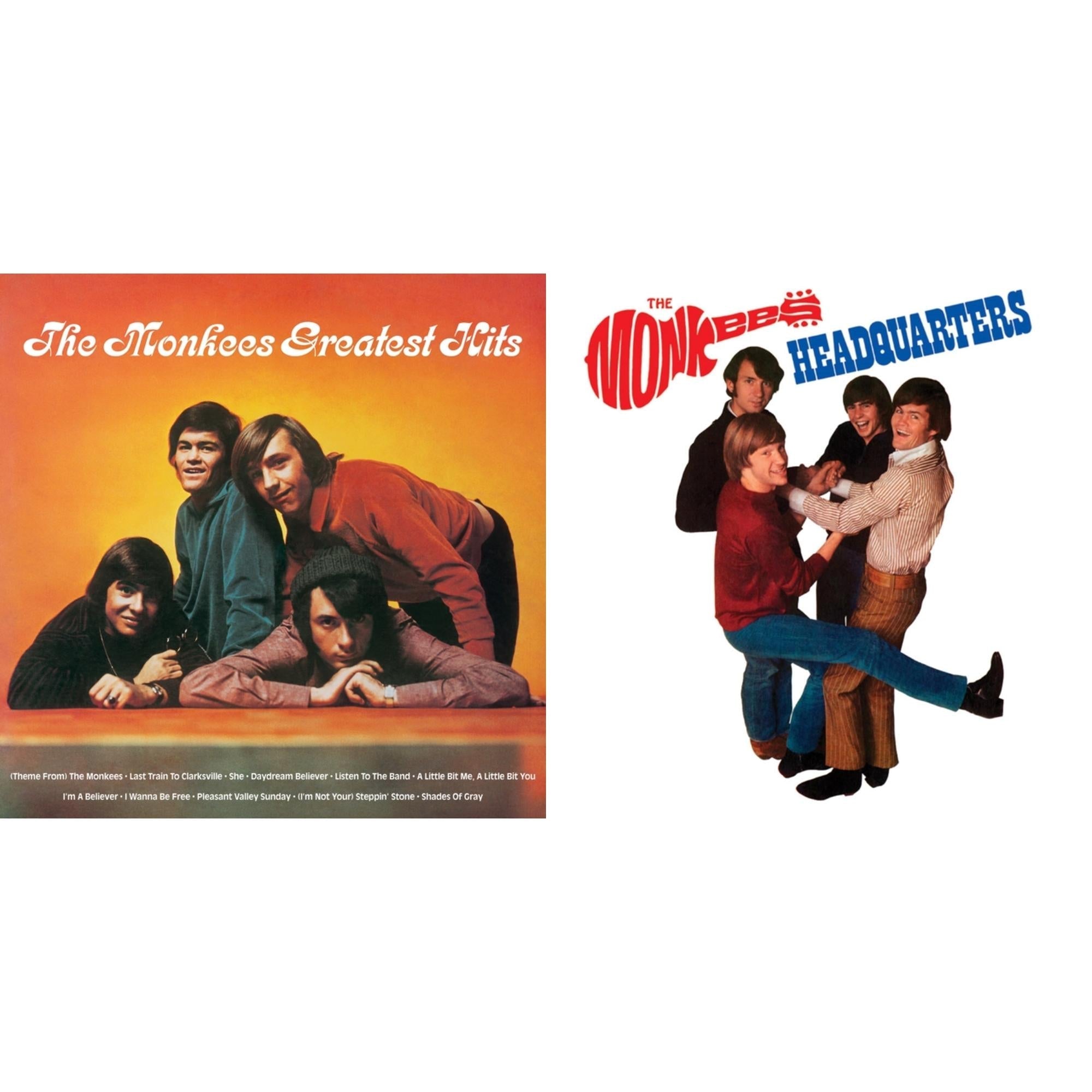 Greatest Hits (Yellow LP Vinyl) (Rocktober) & Headquarters (Translucent Red LP Vinyl/55Th Anniversary Mono Edition)
