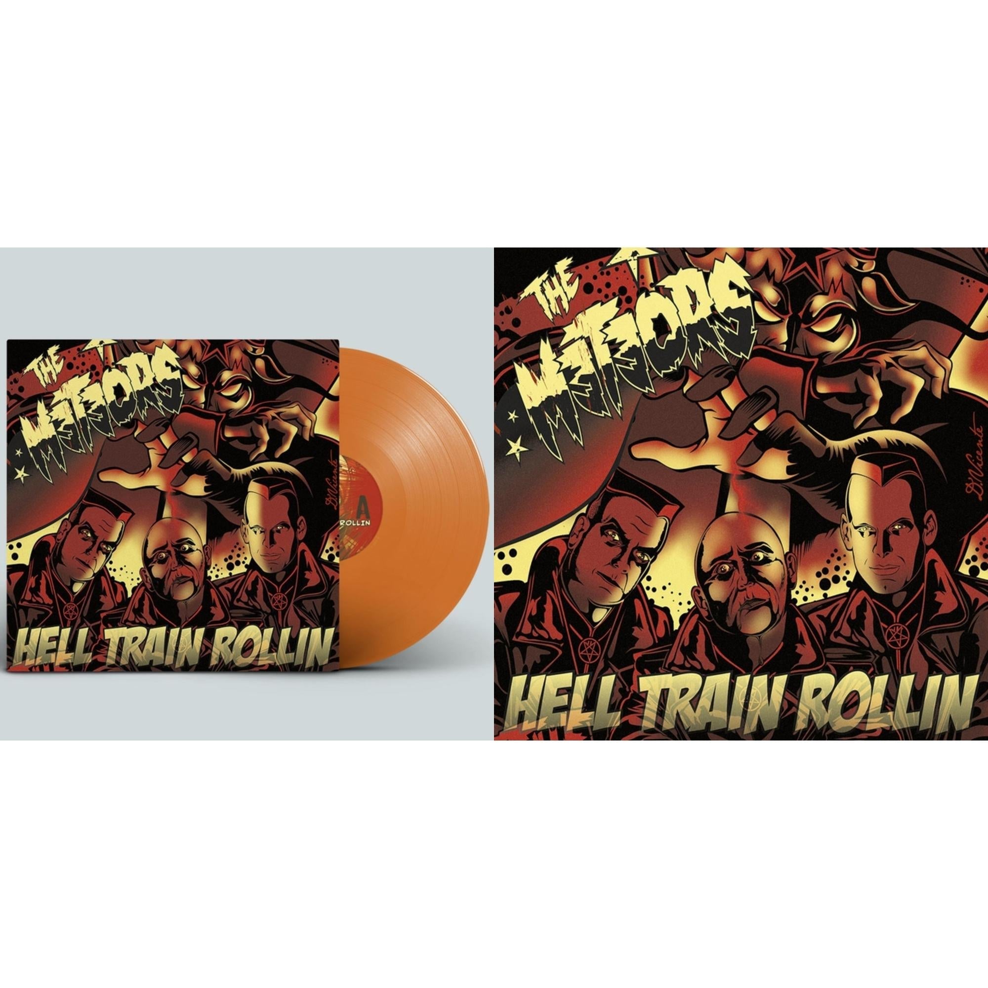 Meteors - Hell Train Rollin & Hell Train Rollin - LP Vinyl Bundle