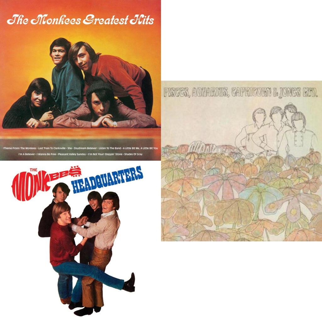 Greatest Hits (Yellow LP Vinyl) (Rocktober) & Headquarters (Translucent Red LP Vinyl/55Th Anniversary Mono Edition) & Pisces, Aquarius, Capricorn & Jones Ltd. (Violet LP Vinyl/Limited Anniversary Edition)