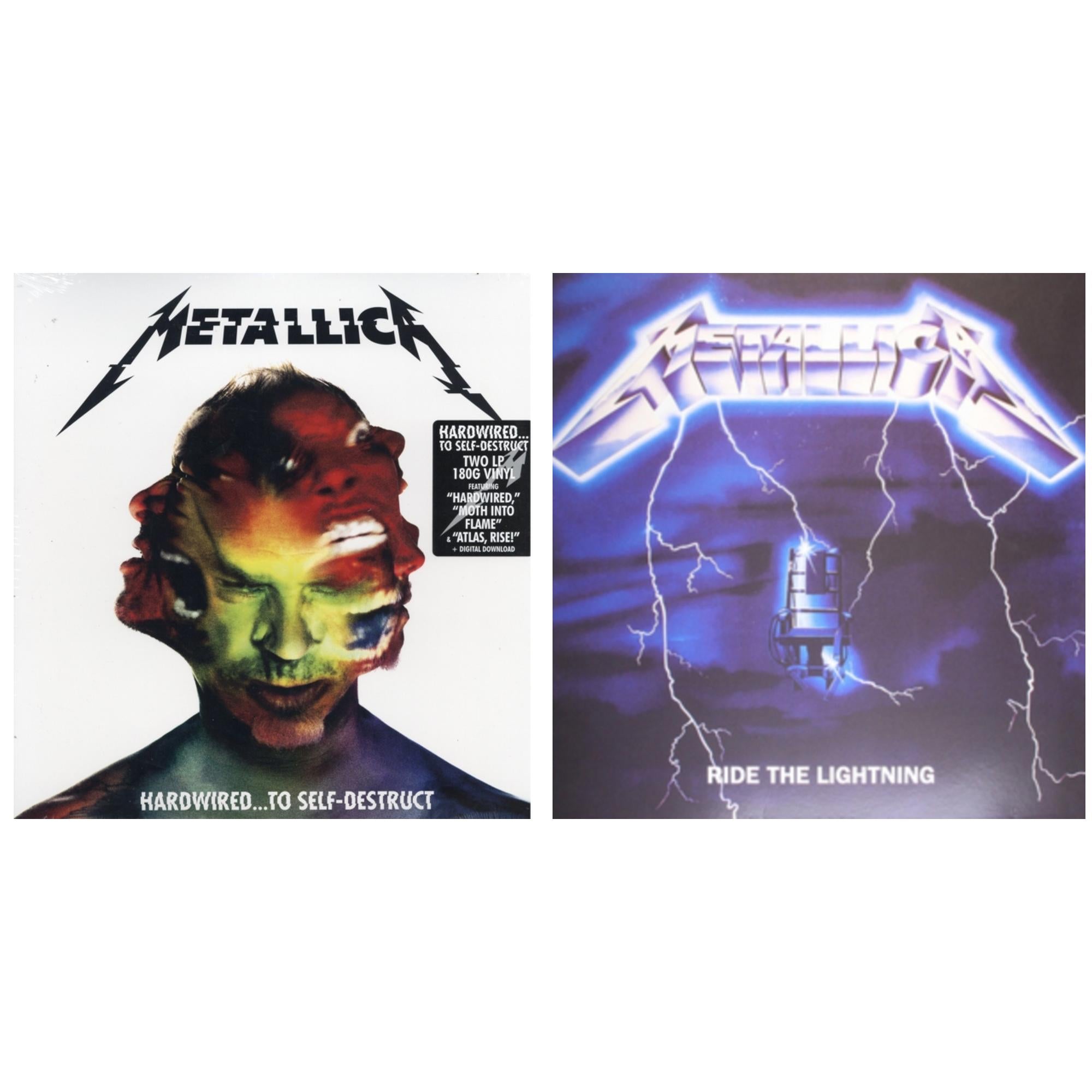 Metallica - Hardwired To Self-Destruct (2LP/180G/Dl Card) & Ride The Lightning (180G)